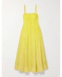 Gabriela Hearst - Magritte Herringbone Cashmere And Silk-Blend Maxi Dress - Lyst