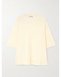 Rohe - Oversized Wool-Jersey T-Shirt - Lyst