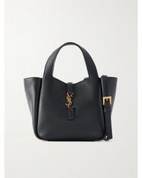 Saint Laurent - Le 5 À 7 Bea Baby Leather Top-Handle Bag - Lyst