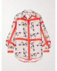 S.S.Daley - Pointer Hemd Aus Bedrucktem Seiden-Twill - Lyst