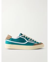 Autry - Windscape Low Suede-Trimmed Canvas Sneakers - Lyst