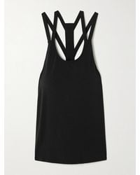Eres - Allyson Embroidered Stretch-Modal And Silk-Blend Jersey Tank - Lyst