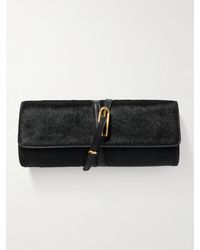 Liffner - Pochette En Façon Poulain À Finitions En Cuir Et À Bride - Lyst