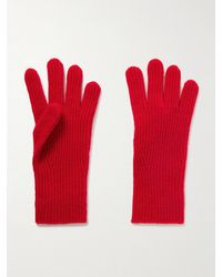 TOTEME - Ribbed Cashmere Gloves - Lyst