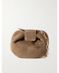 Gabriela Hearst - Soft Demi Suede Clutch - Lyst
