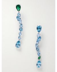 Completedworks - Recycled, Cubic Zirconia And Synthetic Spinel Earrings - Lyst