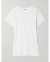 Nili Lotan - Lana Cotton-Jersey T-Shirt - Lyst