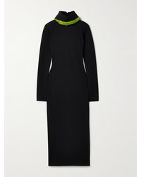 16Arlington - Weir Sequin-Embellished Cady Turtleneck Midi Dress - Lyst