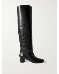 Aeyde - Willa Over-The-Knee Leather Boots - Lyst