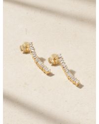 Suzanne Kalan - 18-Karat Diamond Earrings - Lyst