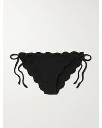 Marysia Swim - Mott Bikini-Höschen Aus Recyceltem Seersucker Mit Wellenkanten - Lyst