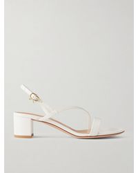 Gianvito Rossi - Betsey 45 Leather Sandals - Lyst