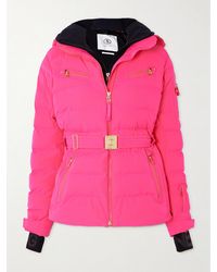Bogner - Ellya Layered Belted Quilted Ski Jacket - Lyst