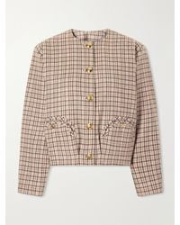 Blazé Milano - Altai Checked Wool And Cashmere-Blend Jacket - Lyst