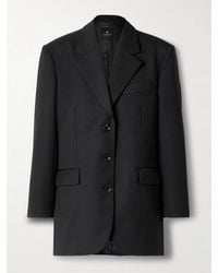 Anine Bing - Sara Oversized Woven Blazer - Lyst