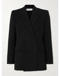 Gabriela Hearst - Gavin Double-Breasted Wool-Crepe Blazer - Lyst