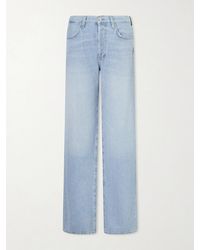 Citizens of Humanity - Annina Mid-Rise Straight-Leg Jeans - Lyst