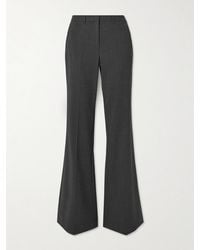 Theory - Demitria 4 Stretch-Wool Flared Pants - Lyst