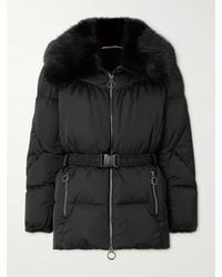 Fusalp - Vela Faux Fur-Trimmed Belted Quilted Down Ski Jacket - Lyst