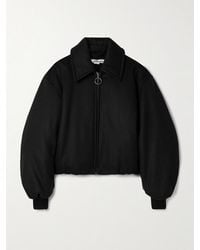 Acne Studios - Wool-Blend Padded Bomber Jacket - Lyst