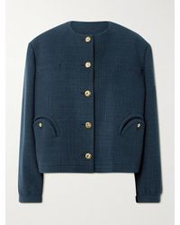 Blazé Milano - Missy Gliss Cotton-Blend Jacket - Lyst
