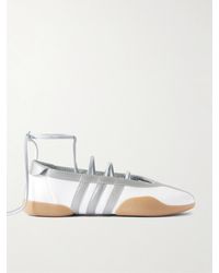 adidas Originals - Taekwondo Mei Ballet Sneakers Aus Leder Mit Besatz Aus Metallic-Leder - Lyst