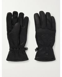 Goldbergh - Freeze Padded Leather Gloves - Lyst