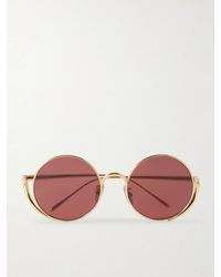 Loewe - Round-Frame-Tone Sunglasses - Lyst