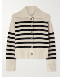 Altuzarra - Rainger Striped Wool-Blend Cardigan - Lyst