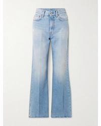 Acne Studios - Hoch Sitzende Jeans Mit Weitem Bein Aus Bio-Denim - Lyst