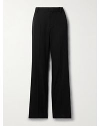 Nili Lotan - Ivan Wool-Twill Straight-Leg Pants - Lyst
