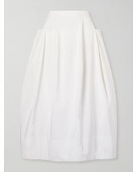 Tibi - Lantern Paneled Shell Skirt - Lyst