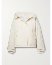 Ferragamo - Jacke Aus Shell Mit Wattierung Und Kapuze - Lyst