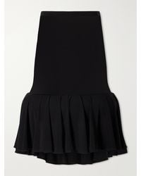 Jean Paul Gaultier - Sculptural Gathered Knee-Length Skirt - Lyst