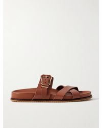 Gabriela Hearst - Circe Leather Slides - Lyst