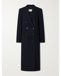 Dries Van Noten - Double-Breasted Wool Coat - Lyst