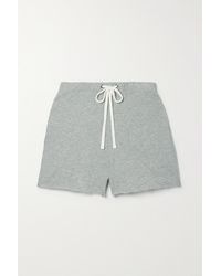 Short léger à poches cargo James Perse en coloris Gris Femme Vêtements Shorts Shorts fluides/cargo 