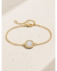 David Yurman - Elements Center Station 18-Karat, Mother-Of-Pearl And Diamond Bracelet - Lyst