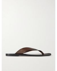 A.Emery - Kinto Leather Flip Flops - Lyst