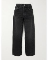 Anine Bing - Manon High-Rise Straight-Leg Jeans - Lyst