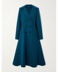 Alaïa - Double-Breasted Wool Coat - Lyst