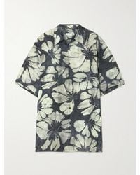 Dries Van Noten - Floral-Print Silk-Voile Shirt - Lyst