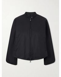 Moncler - Gruissan Appliquéd Cotton-Blend Bomber Jacket - Lyst