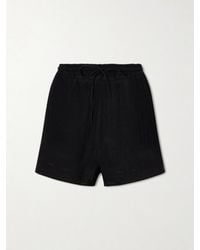 LeKasha - Tabag Linen Mini Shorts - Lyst