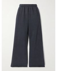 SLVRLAKE Denim - Cotton-Jersey Track Pants - Lyst
