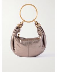 Chloé - Schultertasche Aus-Leder Mit Verzierungen - Lyst