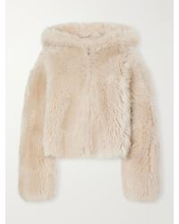 Arma - Bianca Hooded Shearling Jacket - Lyst