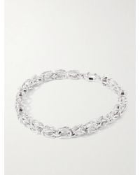 TOTEME - Byzantine Rhodium-Plated Necklace - Lyst