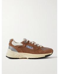 Autry - 'Hyperway' Low Top Sneakers With Logo Patch On Side And Tongue - Lyst