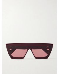Alaïa - D-Frame Acetate Sunglasses - Lyst